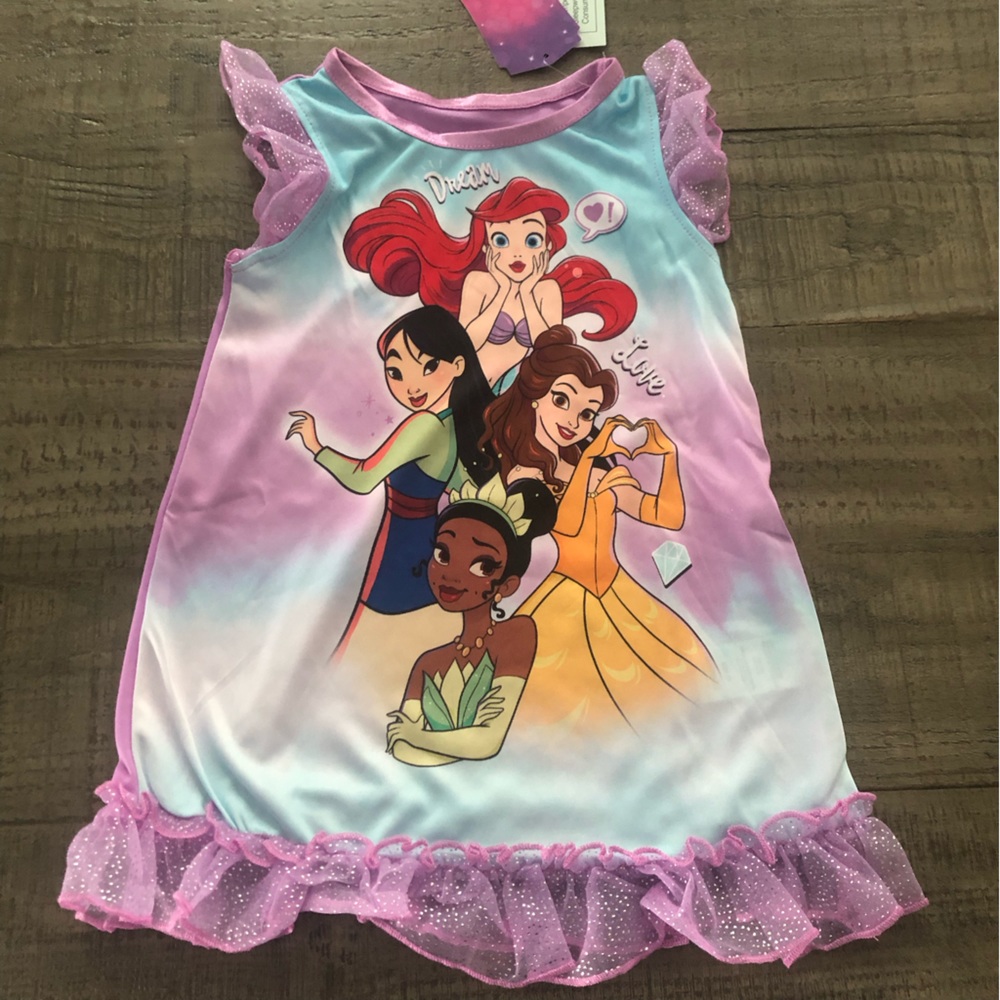 Disney princess sleep gown